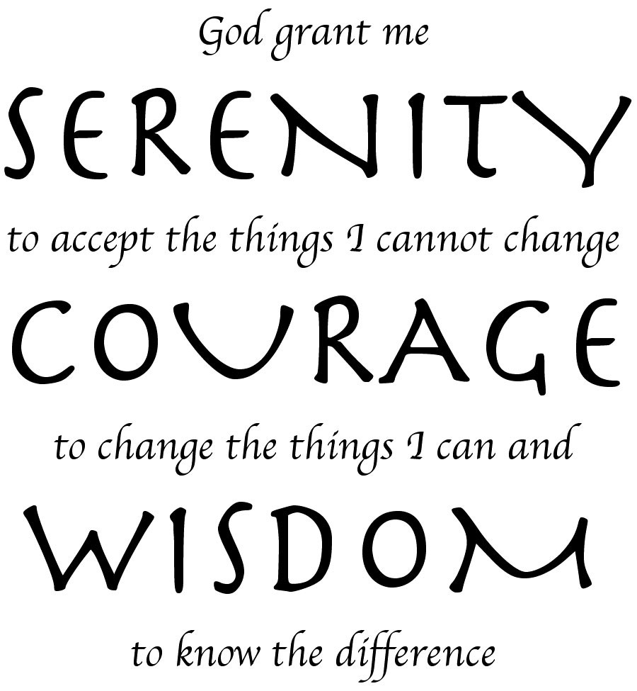 Serenity Prayer