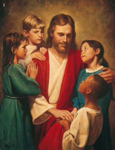Christ with Children