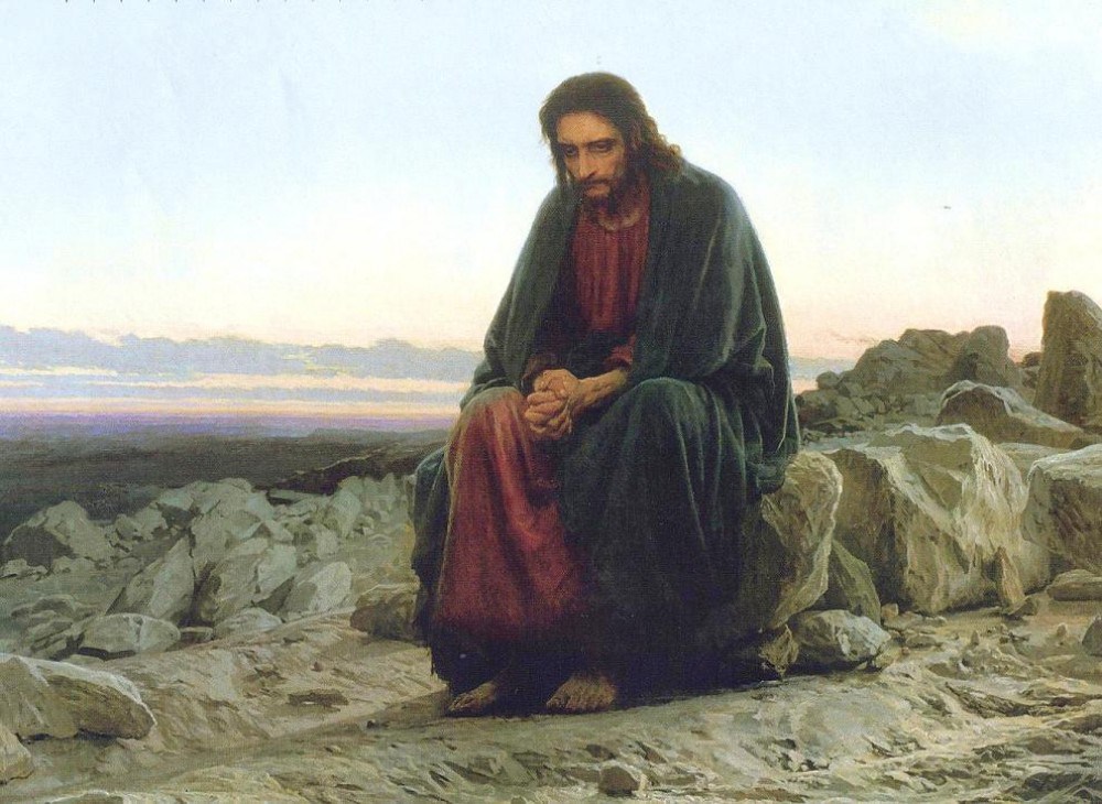 christ in desert