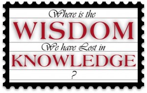 wisdom vs knowledge
